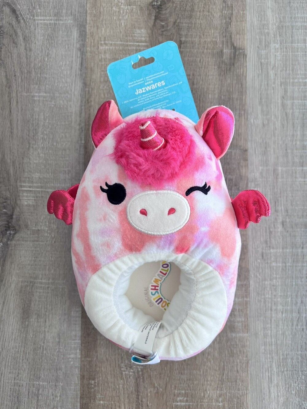 Squishmallow Slippers For Winter Collection By Jazwares Sz 11-12 Girls Unicorn - Picture 2 of 5